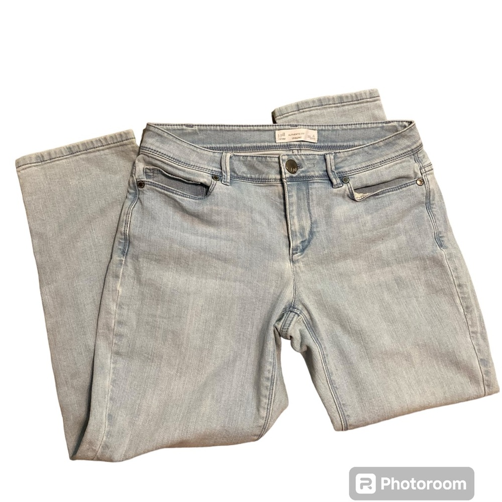 JJill Authentic Fit cropped jeans size 4 Petite